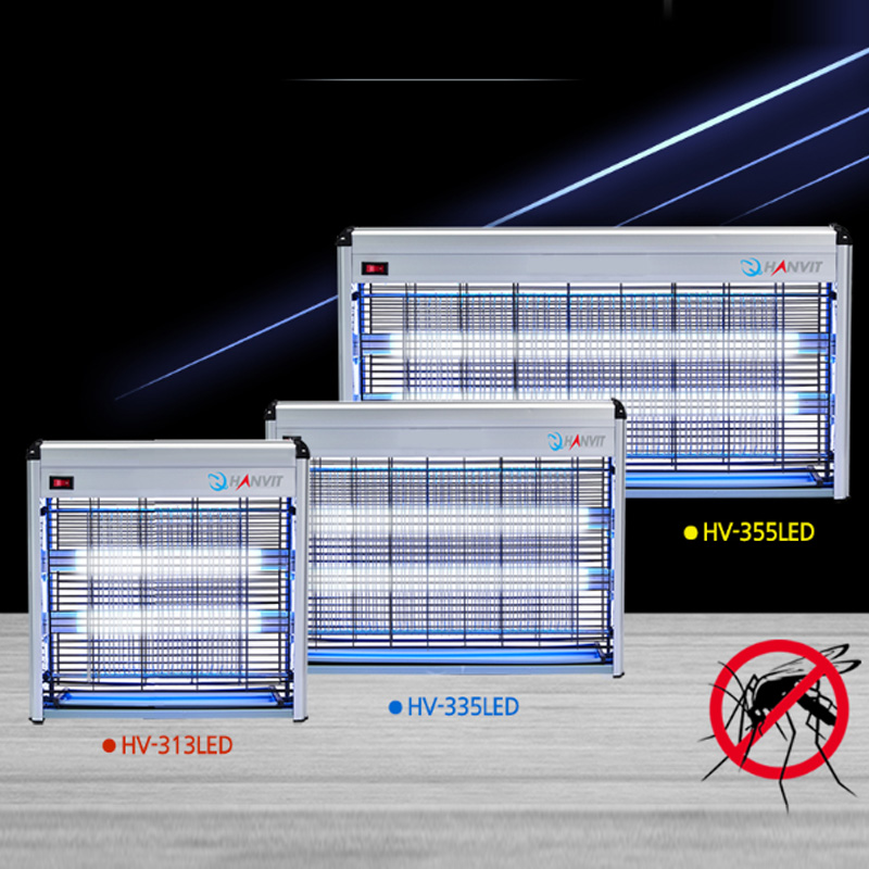 한빛 전자 전격 살충기 HV-355LED 18-25평 옥내용