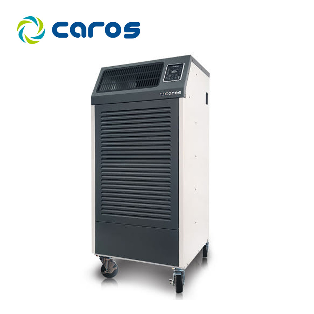 캐로스 CDH-210UG 그레이 자연배수 210L 산업용 제습기 업소용 공장용