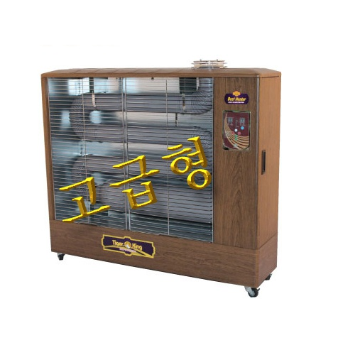 ［타이거킹］튜브히터(원적외선 석유히터/석유돈풍기/석유열풍기) TKH-161W (고급우드,40평형)